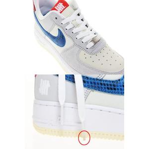 ナイキ NIKE AIR FORCE 1 LOW SP UNDEFEATED GREY FOG 25cm DM8461-001 エア フォース ロー スペシャル アンディフィーテッド グレー フォグ 【ブランド古着ベクトル】【中古】▲■251005 メンズ