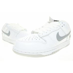 ナイキ NIKE SB DUNK LOW OG QS SUPREME WHITE 2025 24.5cm HQ8487-100 エスビー ダンク ロー シュプリーム コラボ ホワイト 白 【ブランド古着ベクトル】【中古】●▲■251031 レディース