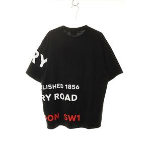 バーバリー BURBERRY ホースフェリー ロゴ Tシャツ S 8084331 プリント 半袖 ブラック 【ブランド古着ベクトル】【中古】☆AA★251222 メンズ