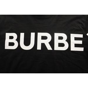 バーバリー BURBERRY ホースフェリー ロゴ Tシャツ S 8084331 プリント 半袖 ブラック 【ブランド古着ベクトル】【中古】☆AA★251222 メンズ