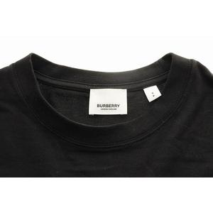 バーバリー BURBERRY ホースフェリー ロゴ Tシャツ S 8084331 プリント 半袖 ブラック 【ブランド古着ベクトル】【中古】☆AA★251222 メンズ