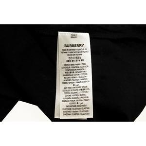 バーバリー BURBERRY ホースフェリー ロゴ Tシャツ S 8084331 プリント 半袖 ブラック 【ブランド古着ベクトル】【中古】☆AA★251222 メンズ