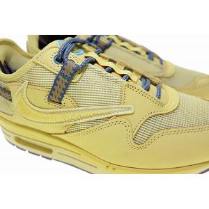 ナイキ NIKE AIR MAX 1 CJ TRAVIS SCOTT 2022 26.5cm CACTUS JACK DO9392-700 エア マックス I トラヴィス スコット カクタス ジャック サターン ゴールド 【ブランド古着ベクトル】【中古】▲■260326 メンズ