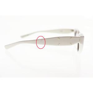 ジェントルモンスター GENTLE MONSTER × MAISON MARGIELA MM108 W2 メゾンマルジェラ サングラス アイウェア ホワイト 【ブランド古着ベクトル】【中古】☆AA★▲■260508 メンズ