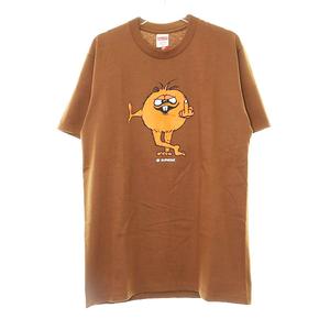 シュプリーム SUPREME 23AW CAMACHO TEE BROWN Sサイズ カマチョ モンスター プリント 半袖 Tシャツ ブラウン 茶色 【ブランド古着ベクトル】【中古】☆AA★260603 メンズ