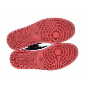 ナイキ NIKE AIR JORDAN 1 RETRO HIGH OG PATENT BRED 28cm 555088-063 AJ1 エア ジョーダン レトロ ハイ オリジナル パテント ブレッド スニーカー 赤 黒 【ブランド古着ベクトル】【中古】▲■260609 メンズ