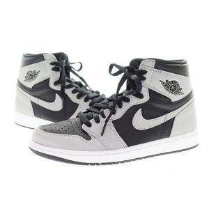 ナイキ NIKE AIR JORDAN 1 HIGH OG SHADOW 2.0 26.5cm AJ1 エア ジョーダン ハイ シャドウ ハイカット スニーカー グレー 【ブランド古着ベクトル】【中古】▲■260614 メンズ