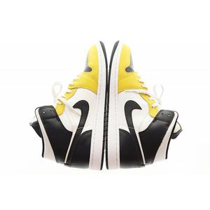 ナイキ NIKE AIR JORDAN 1 MID YELLOW OCHRE 29cm DQ8426-701 AJ1 エア ジョーダン ミッド イエロー オークル スニーカー 黄色 【ブランド古着ベクトル】【中古】▲260612 メンズ