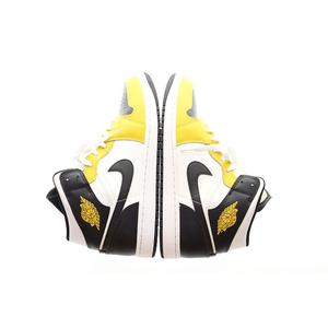 ナイキ NIKE AIR JORDAN 1 MID YELLOW OCHRE 29cm DQ8426-701 AJ1 エア ジョーダン ミッド イエロー オークル スニーカー 黄色 【ブランド古着ベクトル】【中古】▲260612 メンズ