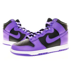 ナイキ NIKE DUNK HIGH RETRO BETTYS BLACK AND PSYCHIC PURPLE 28.5cm DV0829-500 ダンク ハイ レトロ ベティーズ ブラック アンド サイキック パープル スニーカー 黒 紫 【ブランド古着ベクトル】【中古】 ▲260612 メンズ