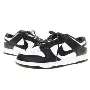 ナイキ NIKE DUNK LOW BLACK WHITE PANDA 28cm ダンク ロー ブラック ホワイト パンダ スニーカー 黒 白 【ブランド古着ベクトル】【中古】▲■260613 メンズ