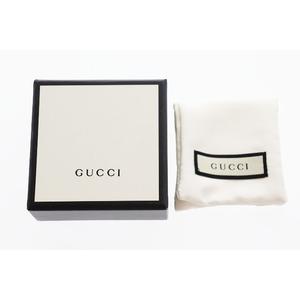 グッチ GUCCI GGリーフリング 13号 Ag925 SILVER スターリング シルバー ダブルG ワイドリング 指輪 【ブランド古着ベクトル】【中古】▲■260809 メンズ レディース
