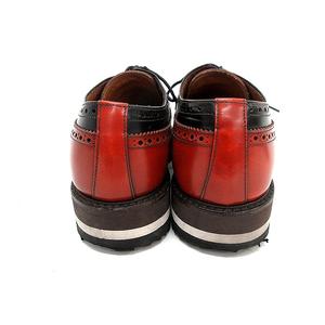 プラダ PRADA ドレス シューズ ウイングチップ レザー サイズ 9