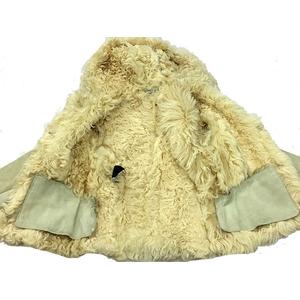 ミュウミュウ miumiu ムートン ジャケット コート ショート フード付き