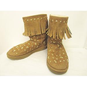 アグ UGG ジミーチュウ JIMMY CHOO コラボ ムートンブーツ ショート 