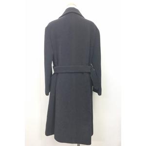 ジョルジオアルマーニ GIORGIO ARMANI ウールコート ロングコート 紺