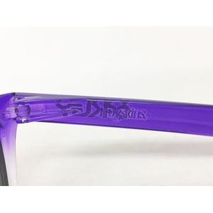 Oakley Frogskins サングラス クリアフレーム 紫レンズ Frogskins™ Hybrid Prizm Violet Matte Lilac/Prizm Clear アイ