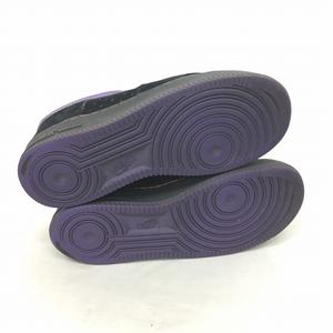 【美品】NIKE AIR FORCE 1 CB34 ブラック/パープル ☆ナイキ☆ Nike Air Force 1 Low black purple (Nike