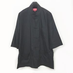 シュプリーム SUPREME 17SS KUNG FU SHIRT カンフーシャツ チャイナ 