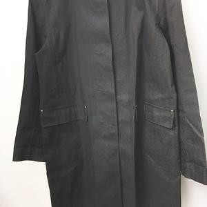 エルメス HERMES マッキントッシュ ゴム引き 比翼仕立て