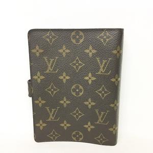 ルイヴィトン LOUIS VUITTON モノグラム アジェンダMM 6穴式 手帳  