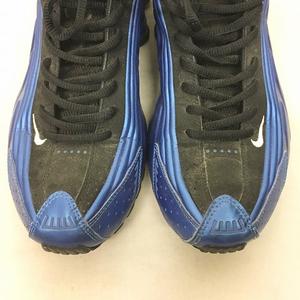 ナイキ NIKE SHOX R4 ショックス スニーカー 青 黒 ブルー