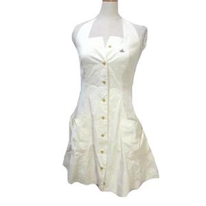 ヴィヴィアンウエストウッドレッドレーベル ホルターネックミニワンピース Vivienne Westwood red label RED LABEL ヴィヴィアンウエスト
