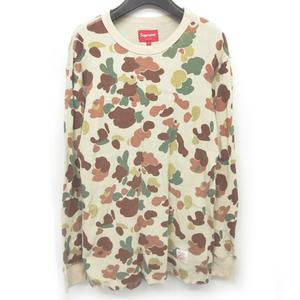 シュプリーム SUPREME サーマルカットソー Tシャツ ロンT ワッフル 