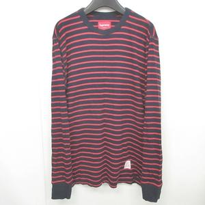 シュプリーム SUPREME ボーダーTシャツ ロンT カットソー コットン 