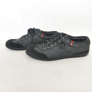 【極美品✨鑑定済】GUCCI GG柄 キャンバス スニーカー ブラック 31cm 極美品✨鑑定済】GUCCI GG柄 キャンバス スニーカー ブラック 31cm