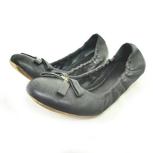 Louis Vuittonルイヴィトン ロゴプレートバレリーナシューズ フラット