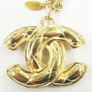 CHANEL 【美品】✨チャーム　キーホルダー　マトラッセ ココマーク 美品 CHANEL シャネル 07P ココマーク マトラッセバッグ