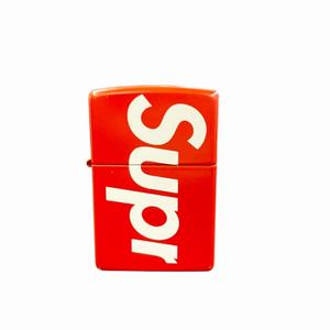 未使用品 シュプリーム SUPREME 18SS Logo Zippo Red ロゴ