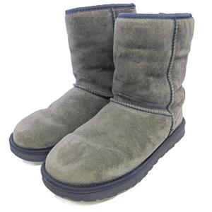 アグ UGG クラシック ショート クリスタル ボウ ムートンブーツ ライン 