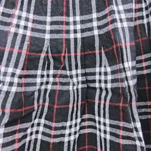 BURBERRY BLUE LABEL 巻きスカート 赤 ノバチェック 38 BURBERRY