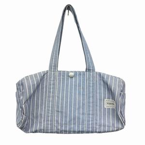 ポーター PORTER 吉田カバン ミニ ボストンバッグ ストライプ 10周年