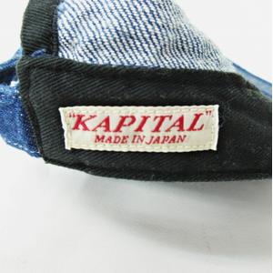 キャピタル kapital CENTURY DENIM No5 トラッカーcap キャップ