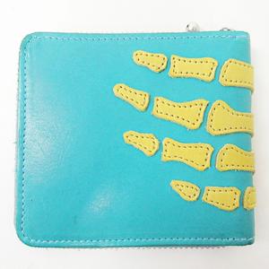KAPITAL キャピタルボーンウォレット財布 水色 wallet ①