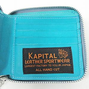 キャピタル kapital BONE HAND ZIP ボーンハンドジップ ミニ