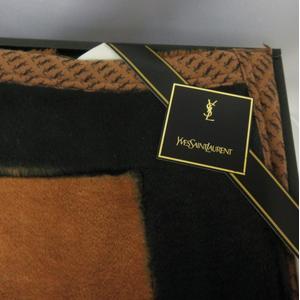 イヴサンローラン YVES SAINT LAURENT 美品 ニューマイヤー毛布