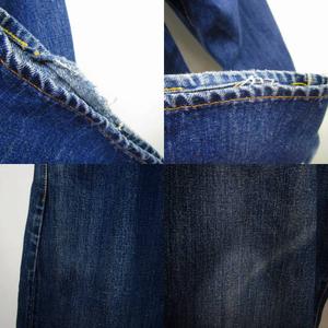 エヴィス EVISU デニム パンツ ジーンズ ボタンフライ 赤耳 日本