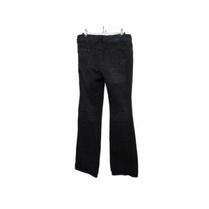 5351プールオム 5351 POUR LES HOMMES フレア ブラックデニム パンツ 