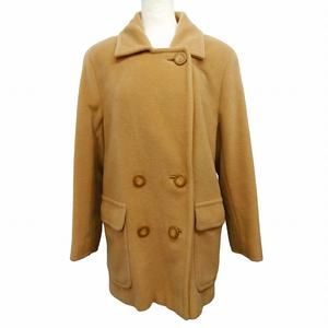 マックスマーラ MAX MARA ジャケット コート カシミヤ混 ベージュ36 M 