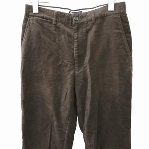 ポロラルフローレン　コーデュロイ カジュアルパンツ　スラックス　黒　XL相当 90s USA製 初期タグ ポロ ラルフローレン 太畝 コーデュロイ