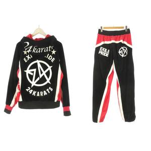 ☆値下げ☆EXILE PRIDE×24karats セットアップ M EXILE PRIDE セットアップジャージ 24karats Mサイズ - メルカリ