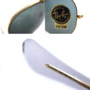 【中古】未使用品 レイバン RAY BAN B&L アウトドアーズマン クラシックメタル USA製 W0226 G-15レンズ  サングラス 58 14 ☆AA★ メンズ レイバン RAY BAN B&L アウトドアーズマン クラシックメタル USA製