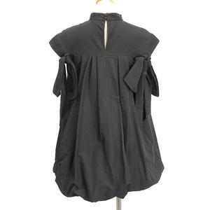 シーニュ Cygne Mei バルーン TOPS ブラック 黒 ブラウス バック