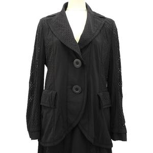 エイココンドウ EIKO KONDO メッシュ 切替 セットアップ ジャケット  