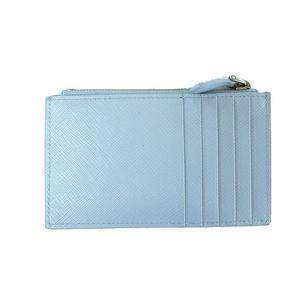 プラダ PRADA フラグメントケース ブルー サフィアーノ トライアングル  