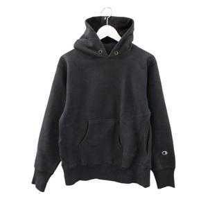 チャンピオン CHAMPION 復刻 単色タグ リバースウィーブ USA製 パーカー M ネイビー 長袖 プルオーバー トップス メンズ